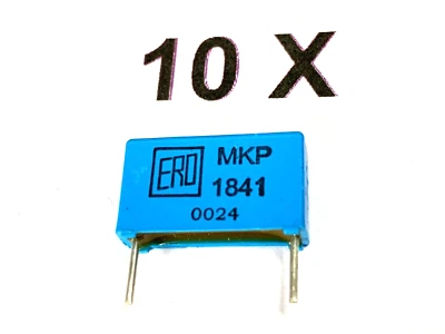 6800pF, 6,8nF, 1000V-, 600V~, 5%,100°,RM15, MKP1841, ROE,MKP1841247105, 10 Stück - Bild 1 von 2
