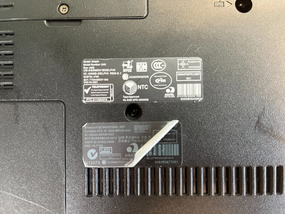 Black HP Laptop Compaq 610 Notebook Good Condition - Image 4 of 4