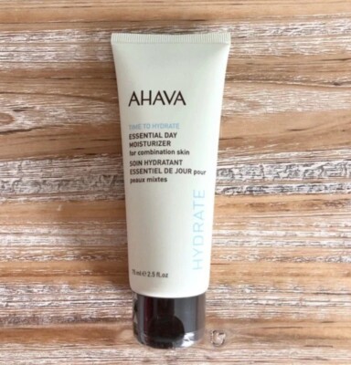 NEW AHAVA Time To Hydrate Essential Day Moisturizer FULL SIZE 75 ml NWOB SEALED