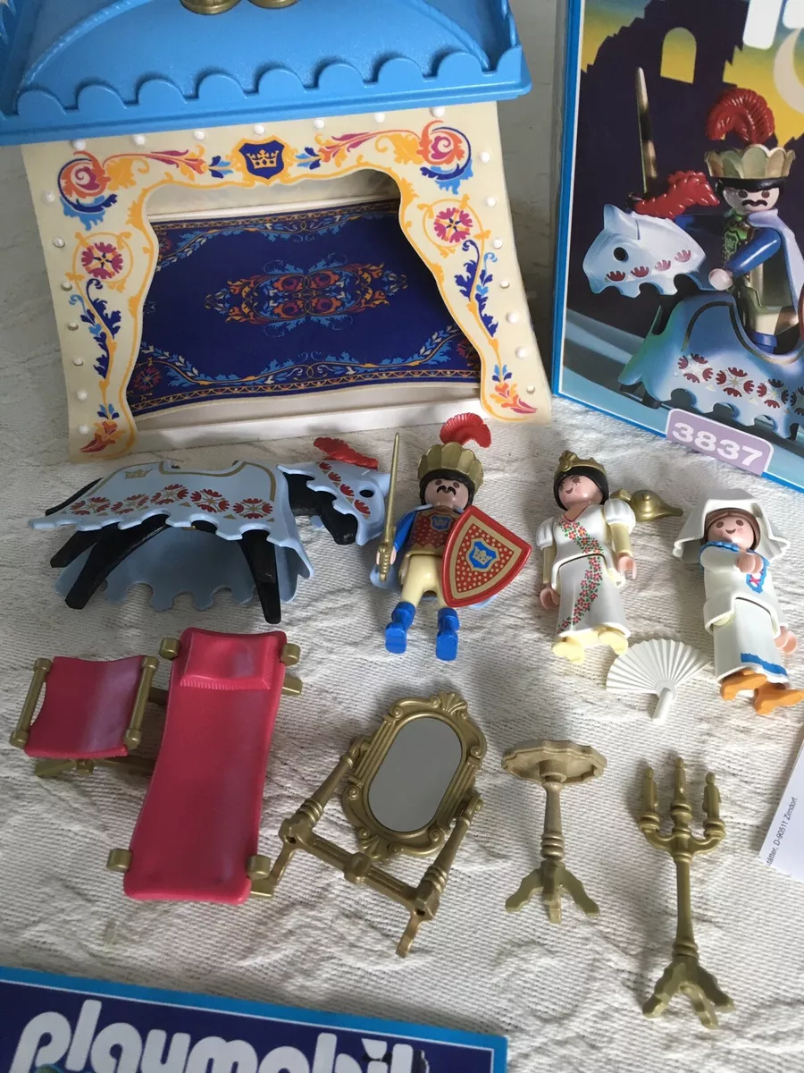 PLAYMOBIL 3837 Royal Medieval Tournament Tent with Figures 