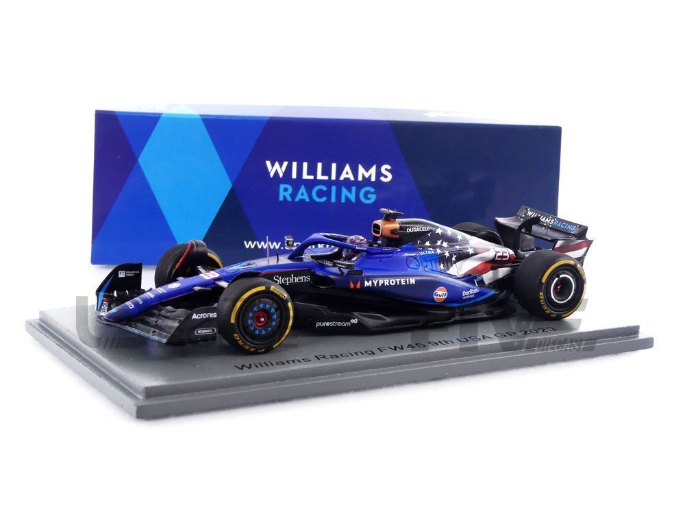 SPARK 1/43 - WILLIAMS FW45 - USA GP 2023 (A. ALBON) S8917 | eBay SPARK 1/43 - WILLIAMS FW45 - USA GP 2023 (A. ALBON) S8917 | eBay
