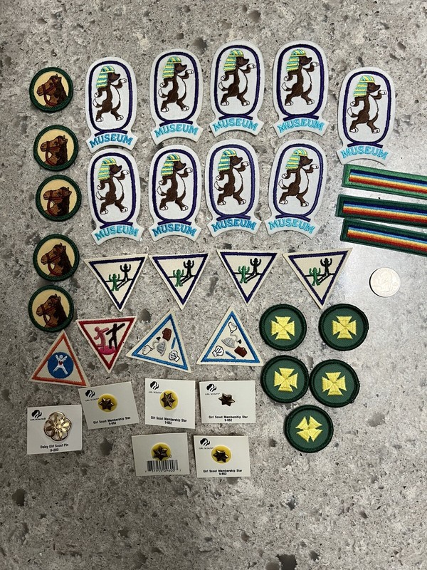 Girl Scout Patches and Pins
