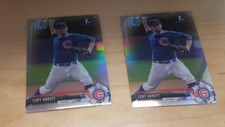 2017 Bowman Draft BDC-43 Cory Abbott 2 Count All Chrome Refractor Lot Chicago