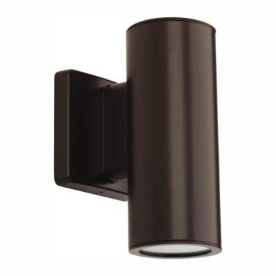 Progress Lighting LED Small Up Down Wall Lantern Light Antique Bronze ...