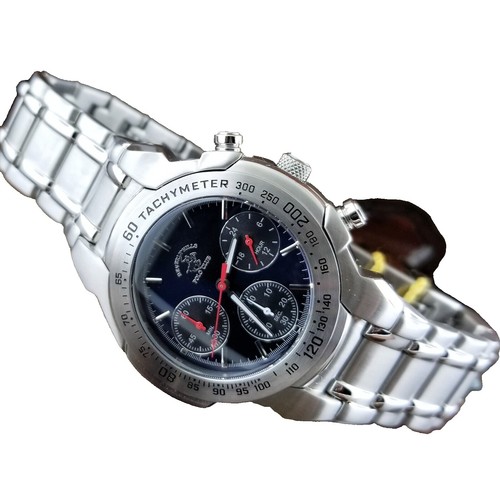 ICE LINK MARCO POLO 2.5 Wristwatch Gold Color Diamond Stainless