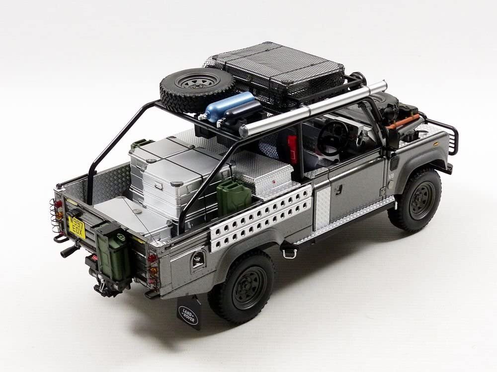 価格変更1/18 京商 ディフェンダー ムービーエディション トゥームレイダー KYOSHO 1/18 Land Rover Tomb Raider Defender Movie Edition Model