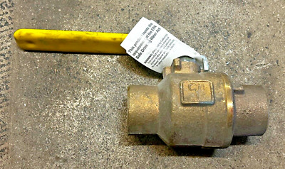 Apollo 1'' 77C-245-01 Bronze Sweat Ball Valve 600 CWP USA