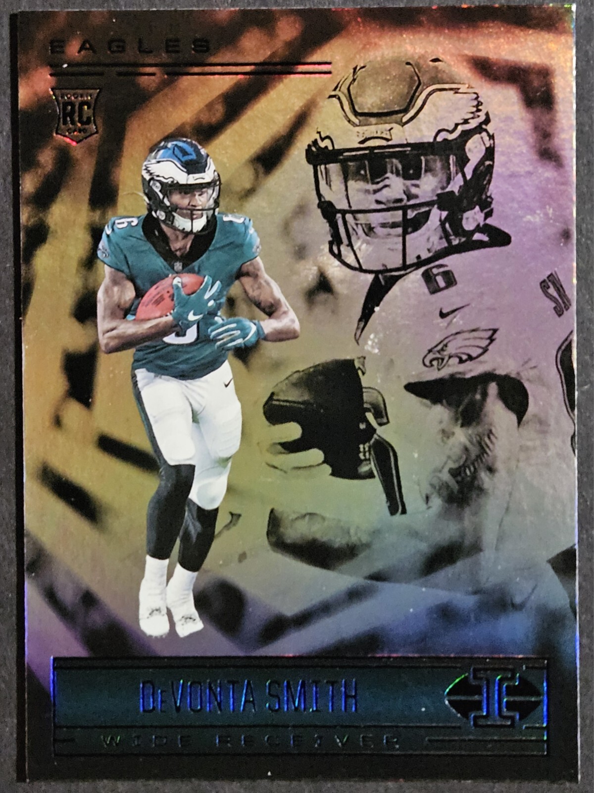 2021 Panini Illusions #63 DeVonta Smith Rookie RC Alabama Crimson Tide