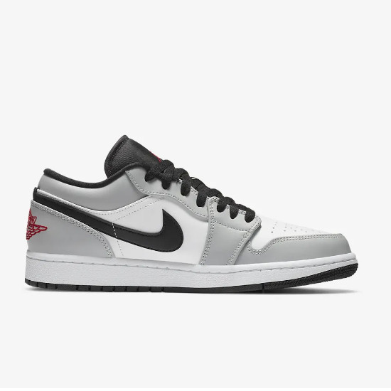 Полуботинки Nike Air Jordan 1 Светло-дымчато-серые (553558-030) Доставлены в кратчайшие сроки