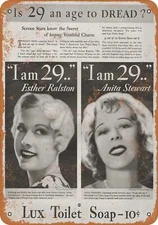 METAL SIGN - 1932 Lux Toilet Soap -- Vintage Look