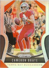 2019 Panini Prizm Cameron Brate #197 Silver Prizm SP Tampa Bay Buccaneers