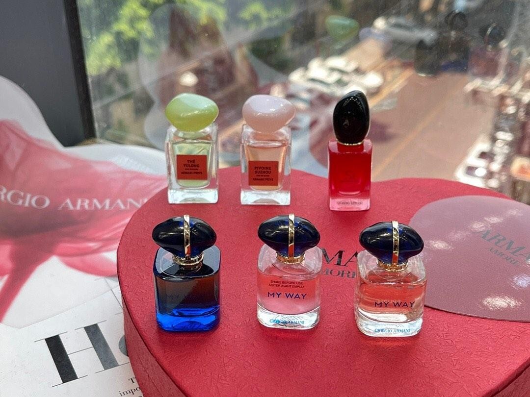 ARMANI beauty 6Pcs 7ml Parfum Set Miniature Fragrance Gift