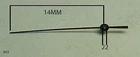 CHRONO SECOND HAND LENGTH 14MM FOR VALJOUX 22, 23 & 7733 ~NOS~ (z0013)