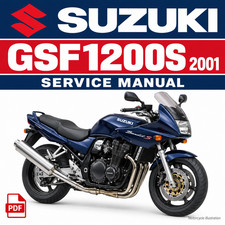 Suzuki GSF1200S 2001 Service Manual PDF