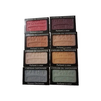 L'Atelier du Savonnier 8 Bio französische Seife Geschenkset Naturbad Spa Luxus