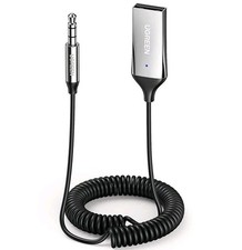 UGREEN Bluetooth 5.3 Adapter 3.5mm Aux Receiver Wireless Audio Mic for Car Home