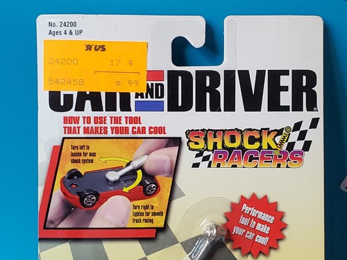 CAR + DRIVER SHOCK RACERS 🚨 BLUE FORD F150 XP TRUCK 🚨 2000 VTG NIP #24200 🏁🏁 - Bild 2 von 10