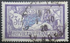 FRANCE-1925-Merson N°206 oblitéré