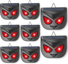 2025 8PACK Solar Nocturnal Animal Repeller Predator Control Light Coyote Repelle