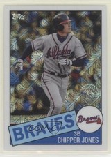 2020 Topps Silver Pack 1985 Chrome Baseball Series 2 Chipper Jones HOF gd1