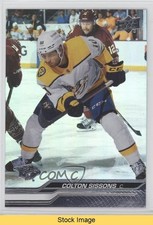 2023-24 Upper Deck Series 2 Silver Foil Colton Sissons #350 READ 5ya