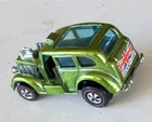 1971 WOW Mint Cockney Cab Light Green Color  Original Redline HotWheels Car