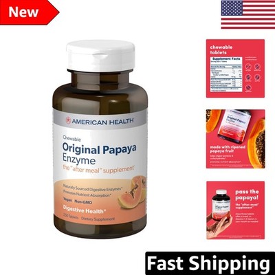 Gluten-Free  Papaya Enzyme Chewables - Supports Healthy Digestion