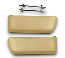 T&uuml;rtaschen T&uuml;rf&auml;cher Kartentasche f&uuml;r Mercedes SL R107 W107 Paar beige