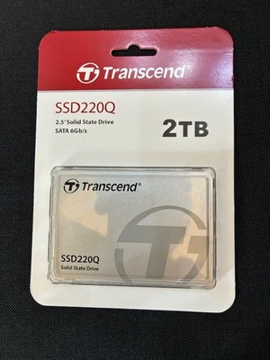 Transcend 2 TB 2,5'' Interne SSD (TS2TSSD220Q) neu in der zuen Originalverpackung