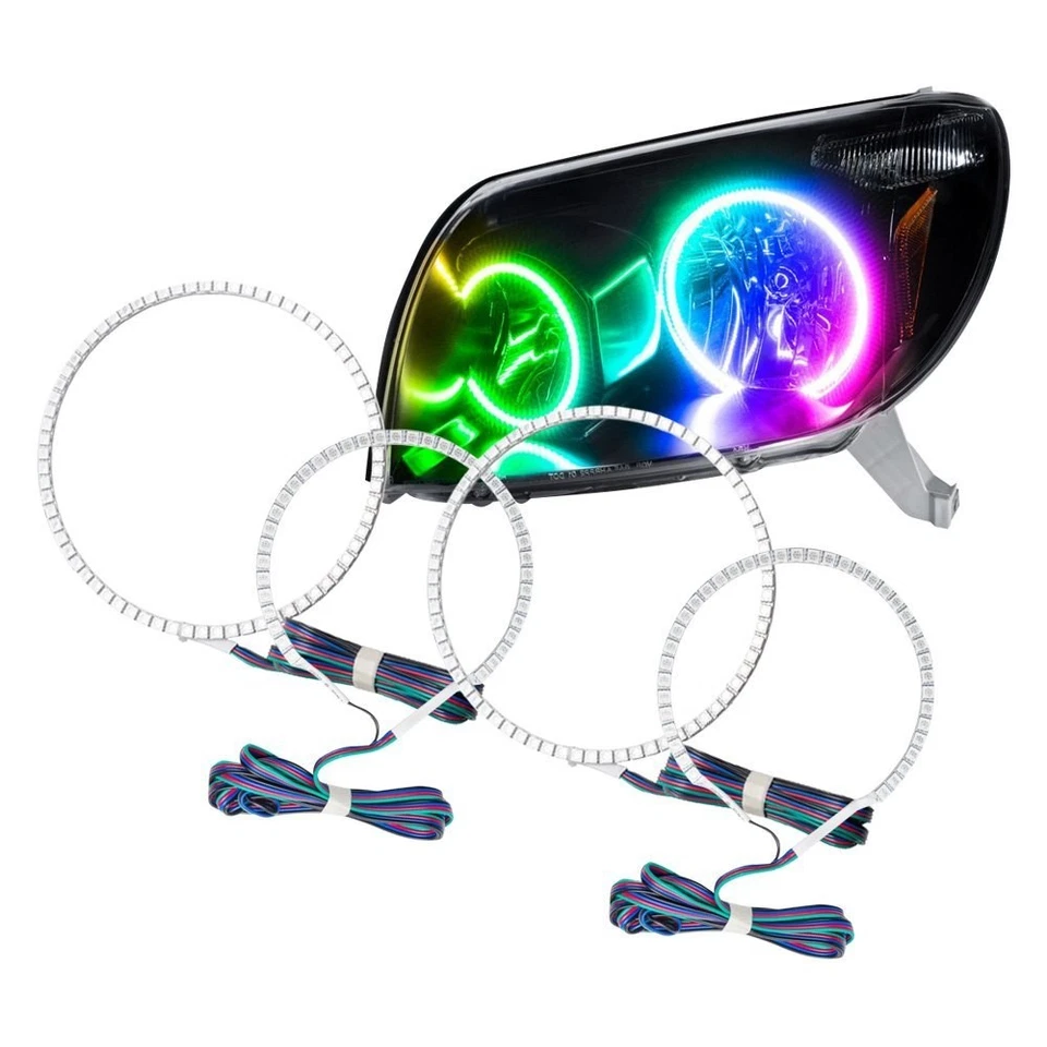 LED Halo Headlights Factory Surface Add On Custom Lights ColorSHIFT 2800-330 Foto 2 de 4