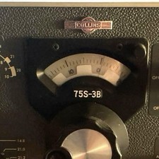 Collins Coiins75s-3b Ricevitore radioamatoriale vintage radioamatore onde corte