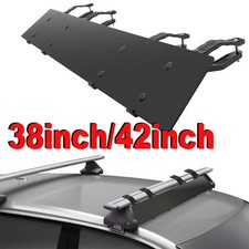 3842 Rooftop Wind Fairing Air Deflector Roof Rack Crossbar Universal Black 3842 Rooftop Wind Fairing Air Deflector Roof Rack Crossbar Universal Black