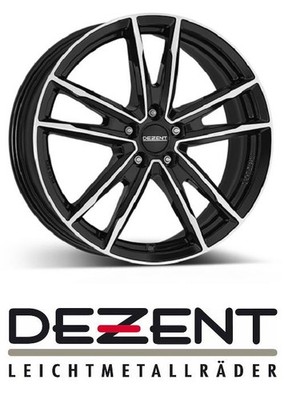 4x Dezent KF 7,5x19 5/112,0 ET50 Black
