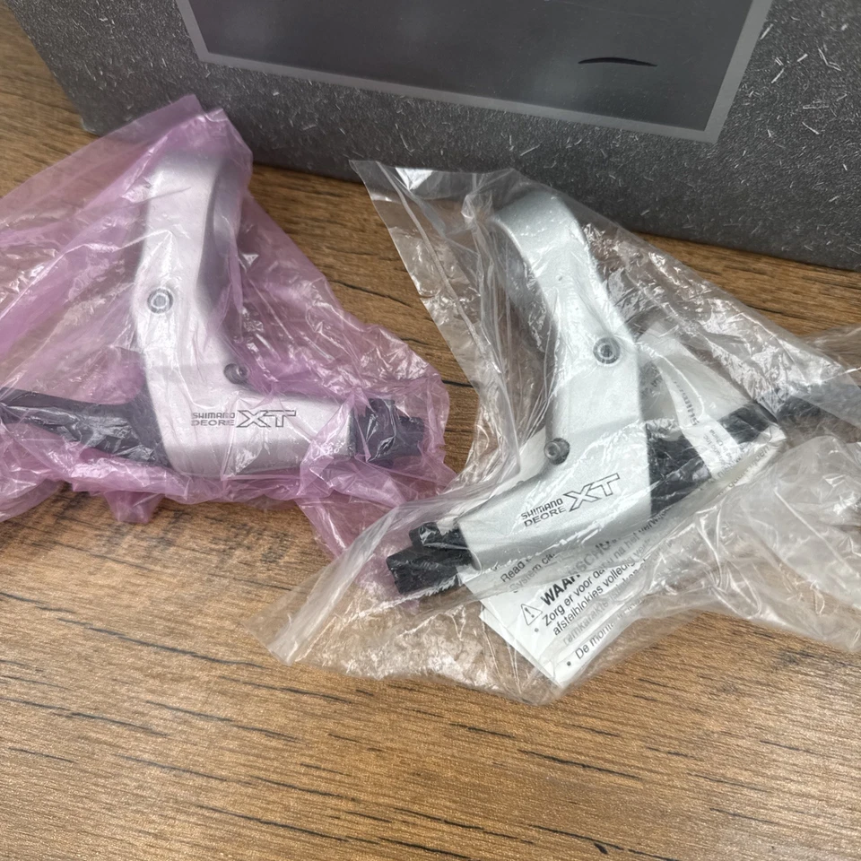 NOS Shimano 9 Speed Shifters and Brake Levers SL-M760 BL-M739 Vintage - Image 2 of 4