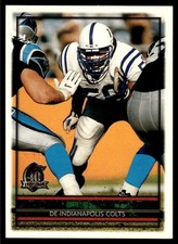 1996 Topps Football Card Tony Bennett Indianapolis Colts #211 8527