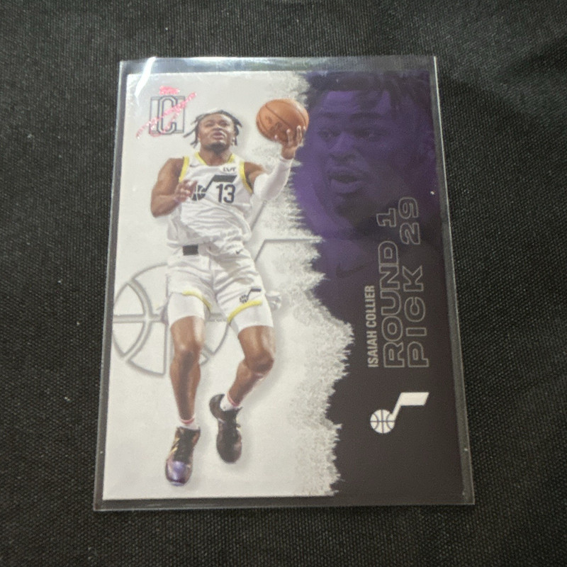 Topps Signature Class Rookie Pick Isaiah Collier Utah Jazz #5 Rookie 2024-25