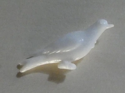 Fèves ancienne Plastique Pigeon - Photo 1/2