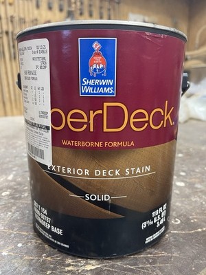 Sherwin Williams SuperDeck Exterior Solid Stain/6349 - Main Image