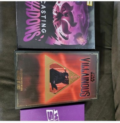 Ravensburger Star Wars Villainous, Casting Shadows, Hit Send Lot New 3 games