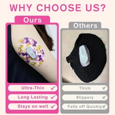 20 Pack G6 Adhesive Patches, Waterproof & Latex-Free, Precut CGM Overpatch fo...