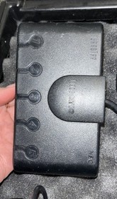 TurboGrafx-16 System Black Console System Bundle Lot Turbo Tap Controllers Case