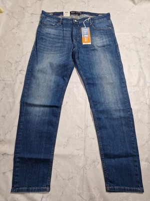 MAC Herren Jeans Greg Relaxed Fit Blau - W38/L32