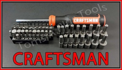 CRAFTSMAN HAND TOOLS 60pc Magnetic Torx Handle Screwdriver / Nut driver set  !!