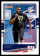 2020 Donruss Andrew Thomas Rookie New York Giants #253