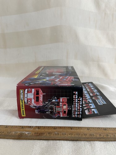 Transformers Reissue Optimus Prime Walmart Exclusive G1 Open Box Hasbro 2018 - Bild 3 von 10