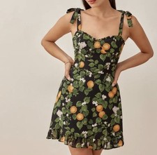 Reformation Christine mini dress in the Clementine print Women’s Sz 2