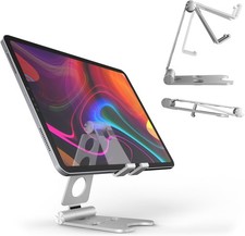 Aluminum Alloy Tablet Stand for Portable Monitor, Foldable iPad Stand Holder