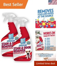 PetCare Advanced 64oz Stain  Odor Remover - Pet Safe Enzyme Cleaner, 2 Pack