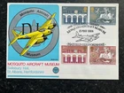 1984 GB FDC - RAF FLOWN FIRST DAY COVER - MOSQUITO AIRCRAFT MUSEUM - HATFIELD H/