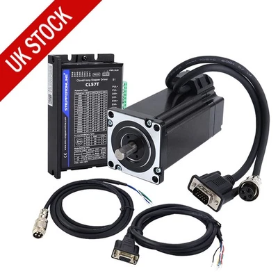 STEPPERONLINE Nema23 Nema34 Hybrid Servo Motor 2Nm/3Nm/4Nm-12Nm Closed-Loop Stepper Driver Kit